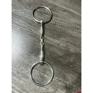 Toklat French Link Hollow Loose Ring Horse Bit 6”